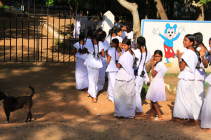 Schulklasse Sri Lanka 