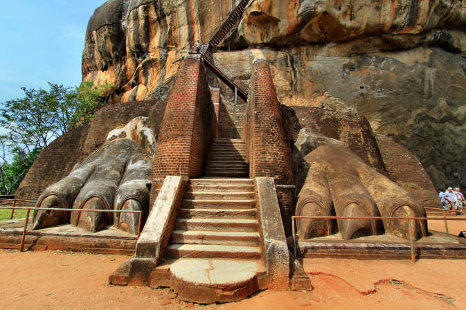 Sri Lanka Der L�wenfelsen