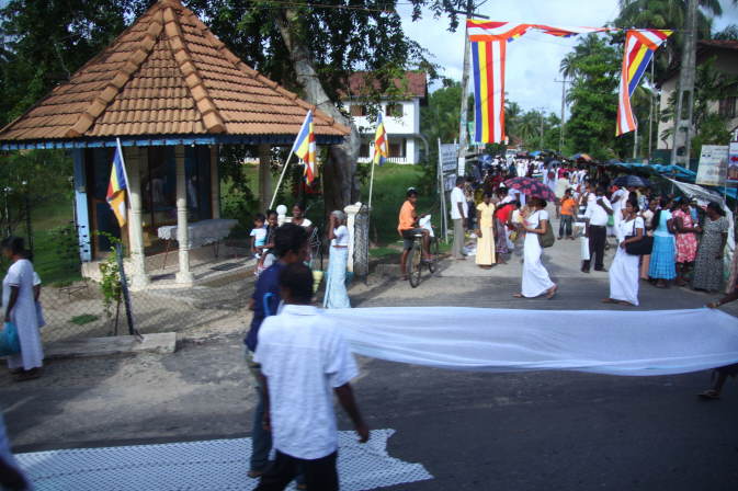 Beerdigung in Sri Lanka